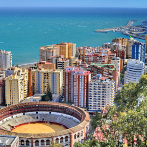 Malaga en Espagne